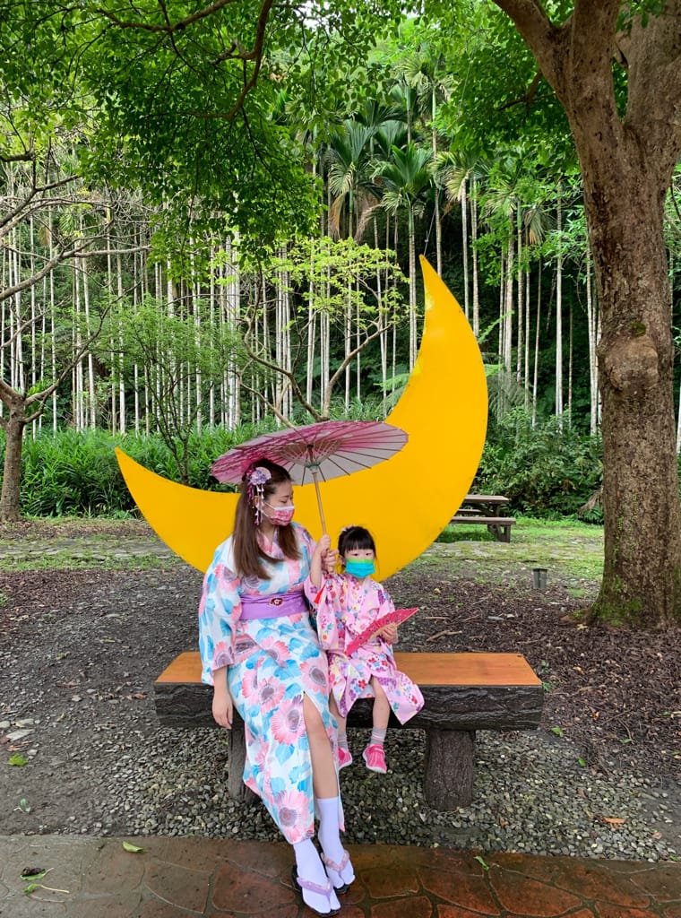 《2022宜蘭親子景點》長埤湖精靈村|日式浴衣和服體驗|可愛動物餵食|湖畔噴泉|大自然森林吸收芬多精|偽出國到日本,距離清水地熱很近,親子網美都愛來~