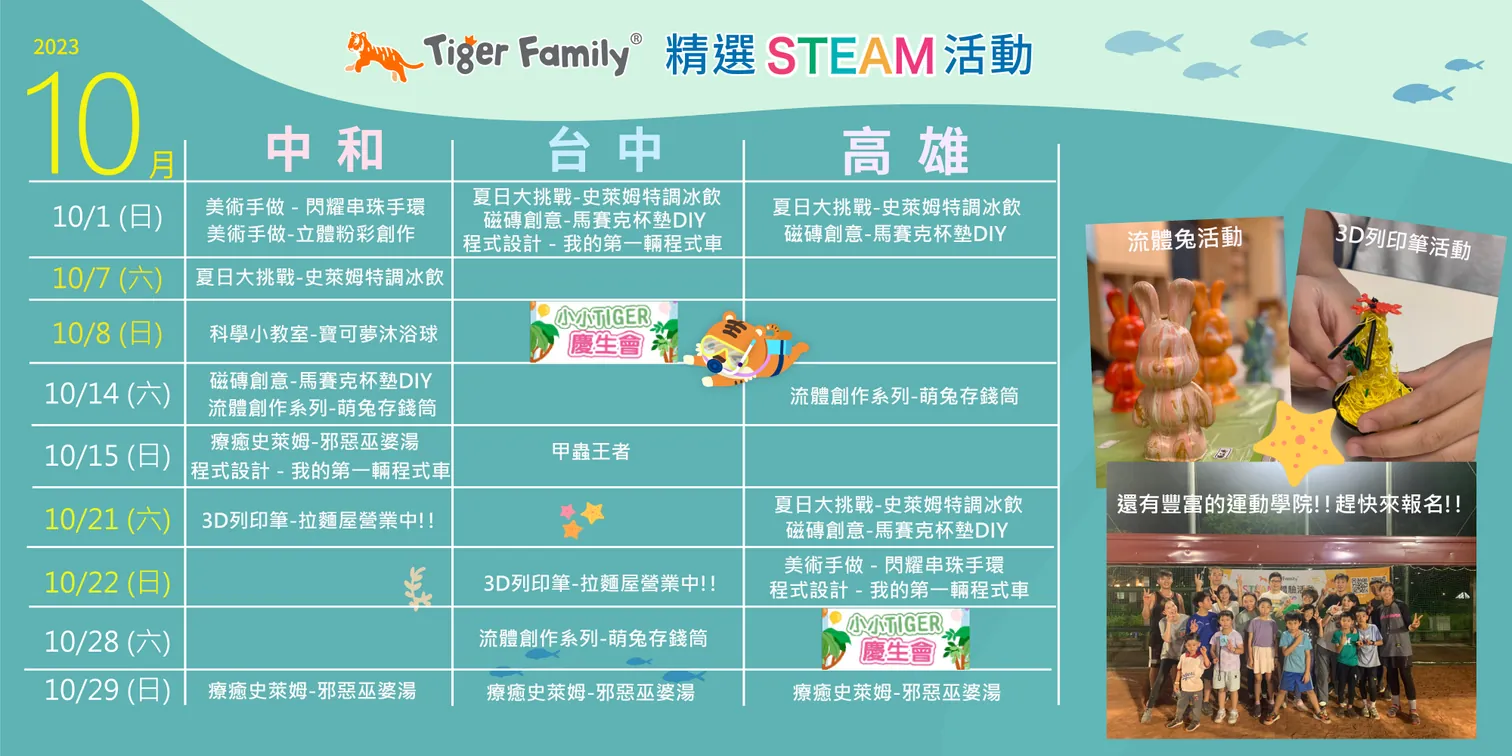 《 新北親子DIY課程 》Tiger Family|晶漾滴膠 《 新北親子DIY課程 》Tiger Family|晶漾滴膠