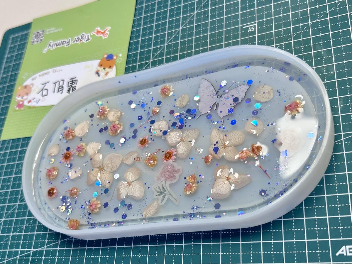 《 新北親子DIY課程 》Tiger Family|晶漾滴膠 《 新北親子DIY課程 》Tiger Family|晶漾滴膠
