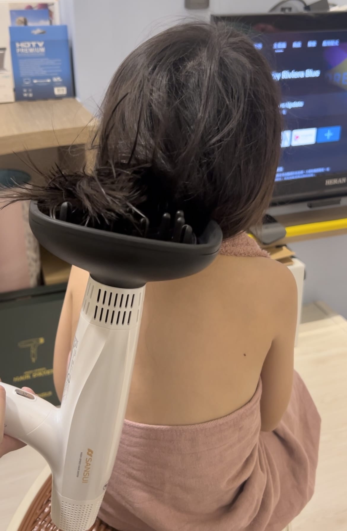 《 居家美髮 》SANSUI 山水 極勁正負離子高速吹風機｜
