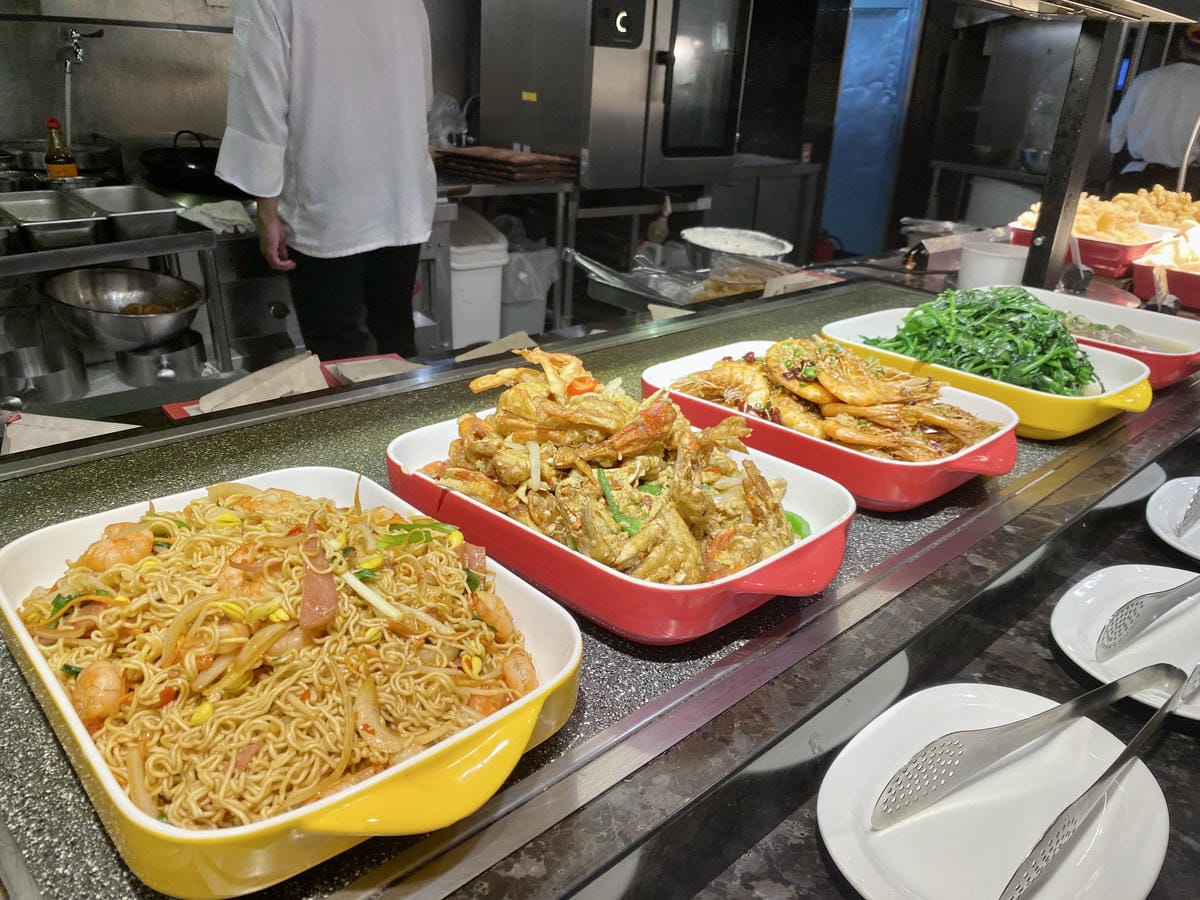 《 大直吃到飽 》大直典華 豐FOOD海陸百匯｜感蟹季螃蟹料