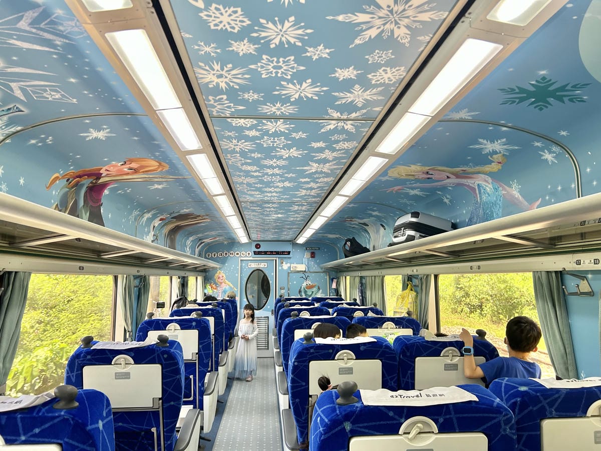 《 台灣親子旅行 》迪士尼列車-環島之星夢想號｜暑期還有小小