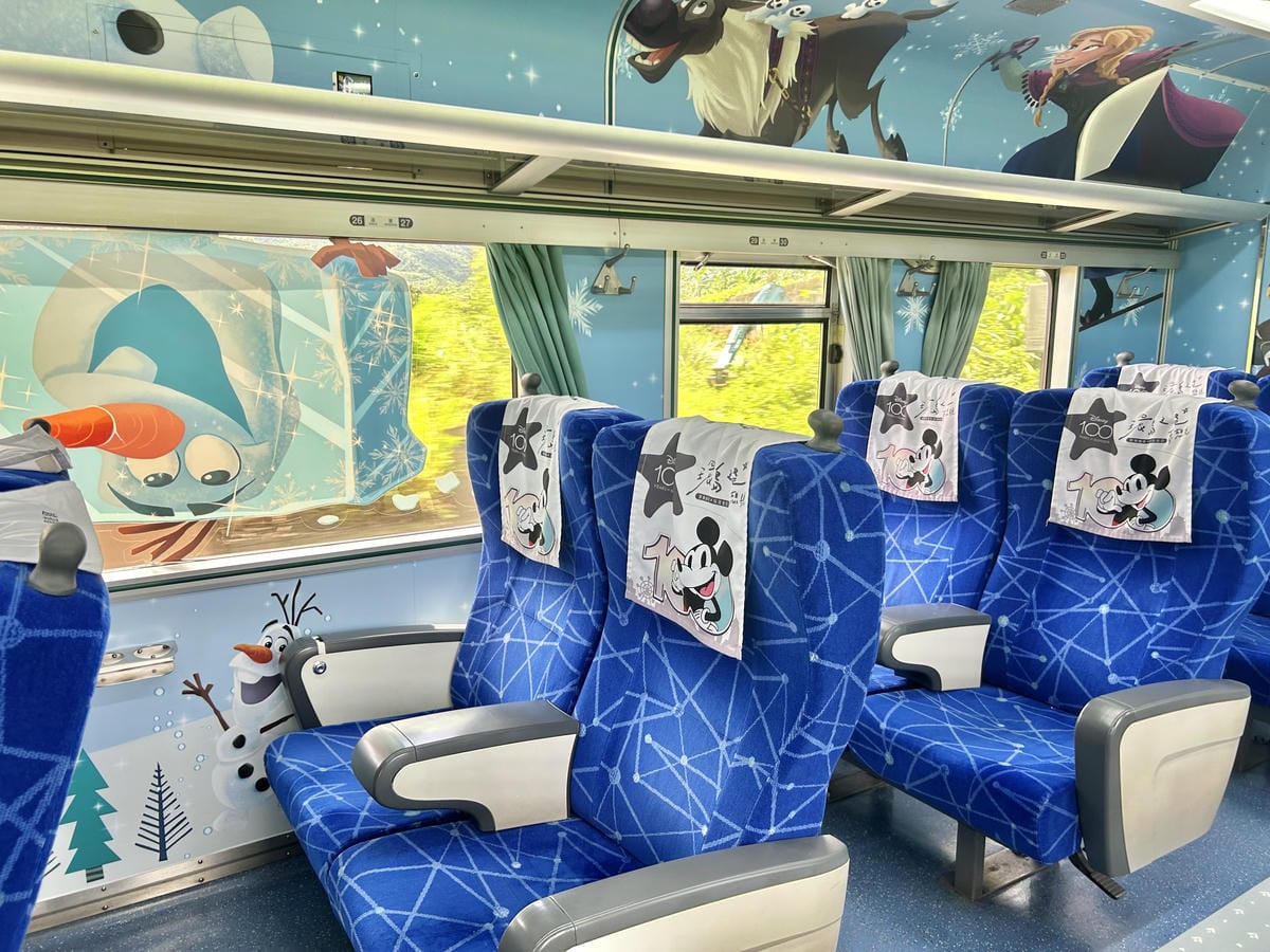 《 台灣親子旅行 》迪士尼列車-環島之星夢想號｜暑期還有小小