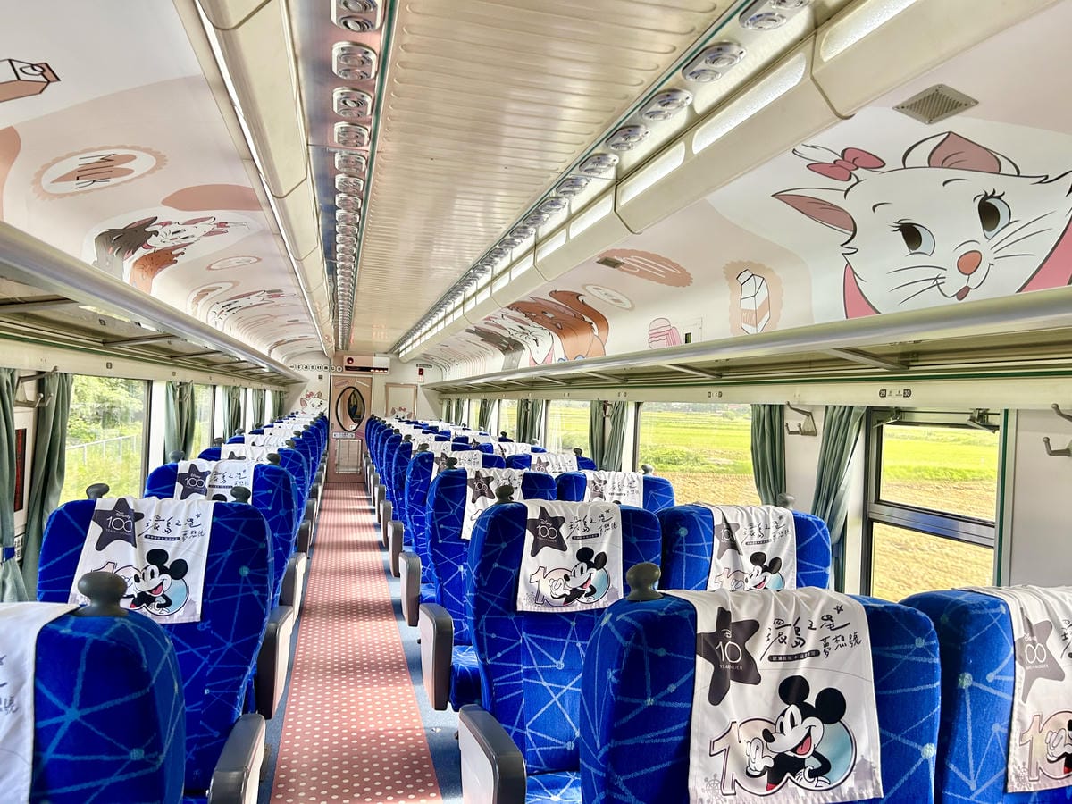 《 台灣親子旅行 》迪士尼列車-環島之星夢想號｜暑期還有小小
