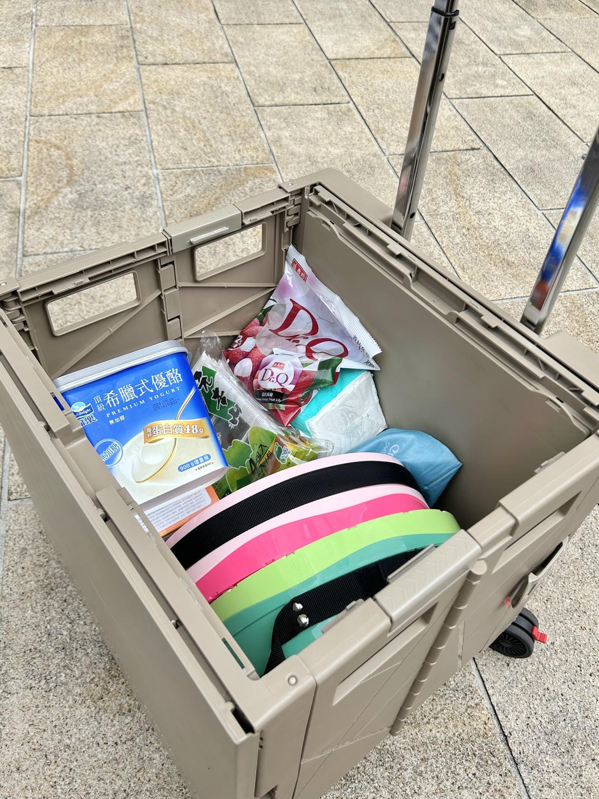 《 旅遊必備購物車 》青禾坊 特仕四輪餐桌Pro版拉拉車/折