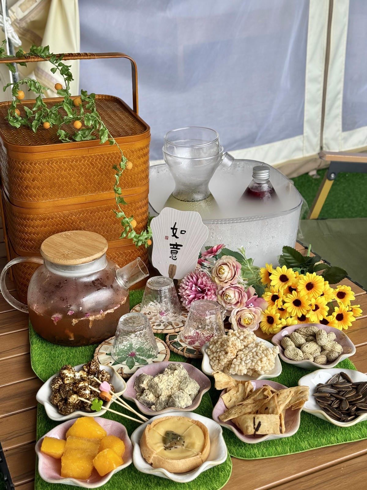 《 台北陽明山豪華露營 》蟬說：暖硫｜每帳都有獨立衛浴｜一泊