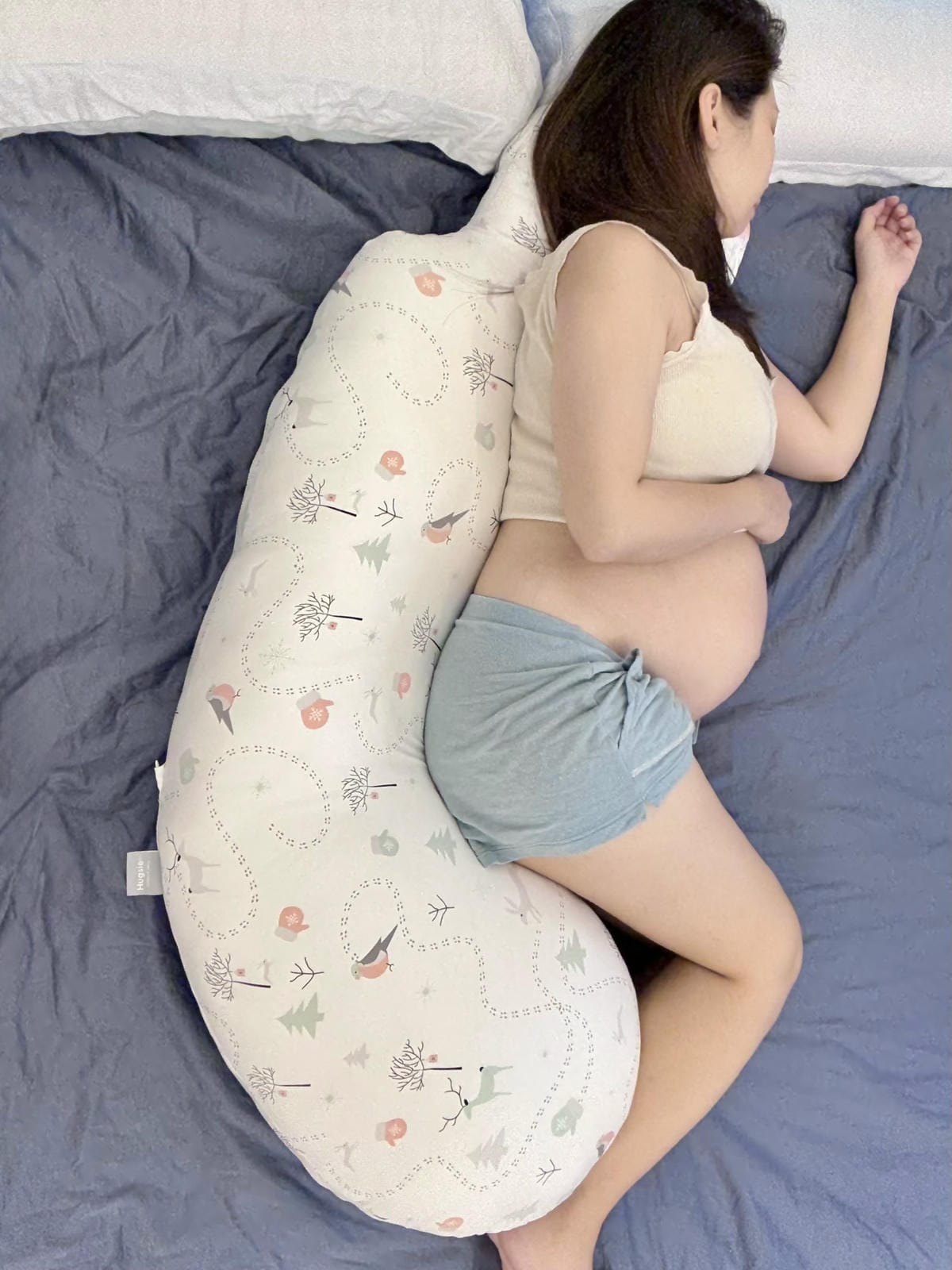 《 孕期好物推薦 》Hugsie 孕婦枕｜專為孕期睡眠設計｜
